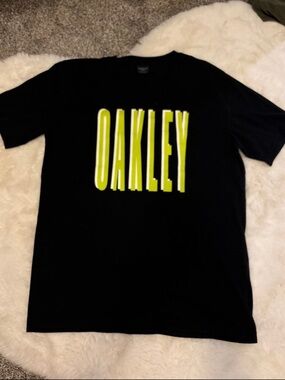 Oakley Black Logo Custom Fit Tee